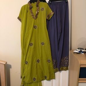 Pakistani Indian Bollywood style kameez kurta